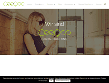 Tablet Screenshot of ceeqoo.com